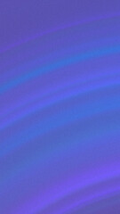 Grainy ultraviolet striped abstract vertical background for wallpaper, banner, poster, presentation, website design. Purple, light blue, violet curves gradient. Grunge texture. Glowing lines pattern