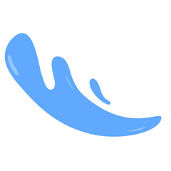 Splash Water Illustration 