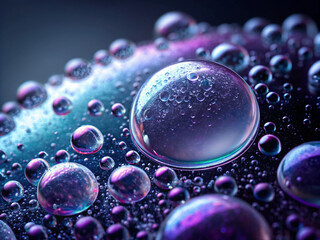 water drops background. bubble, water, bubbles, soap, liquid, blue, circle, air, light, illustration, sphere, ball, transparent, design, clear, wallpaper, drop, clean, texture, vector, wet, reflection
