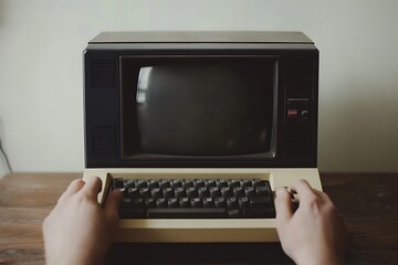 Vintage Computer, Retro Technology, 1980s PC