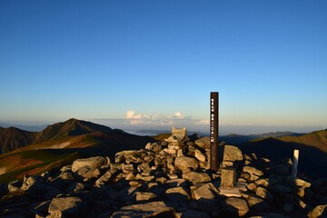 紅葉の日本百名山「飯豊山」