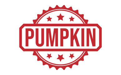PUMPKIN Red rubber stamp on white background. PUMPKIN stamp sign. PUMPKIN stamp.