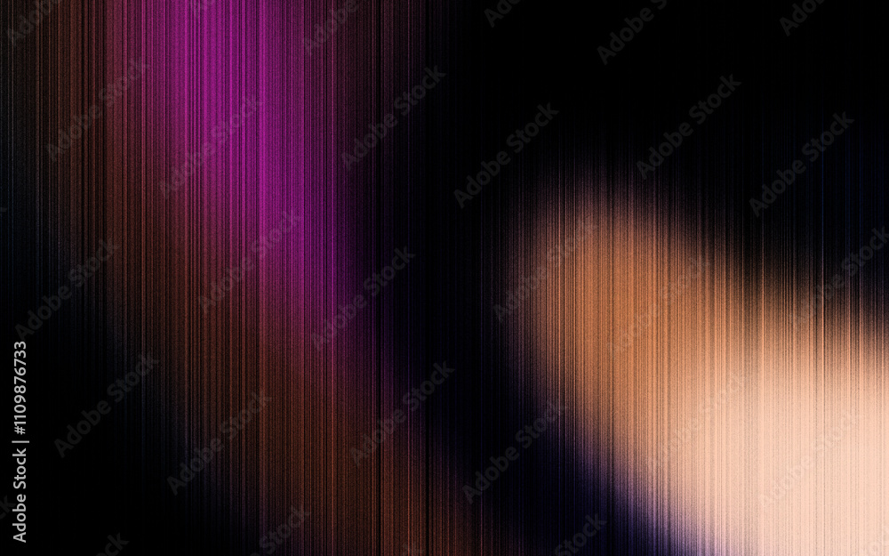 Wall mural abstract background ,gradient orange purple dark background with noise texture vertical ,rough textu