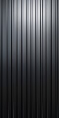 A smooth, metallic surface with vertical grooves, likely used for industrial or design purposes.