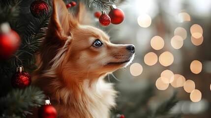  Dog in Christmas