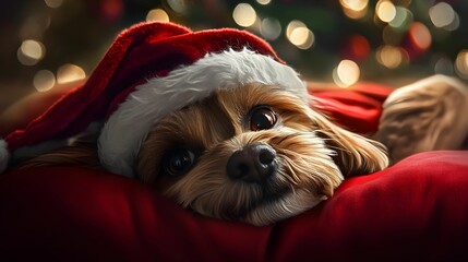  Dog in Christmas
