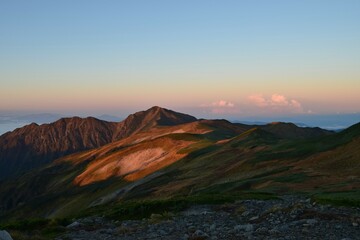 紅葉の日本百名山「飯豊山」