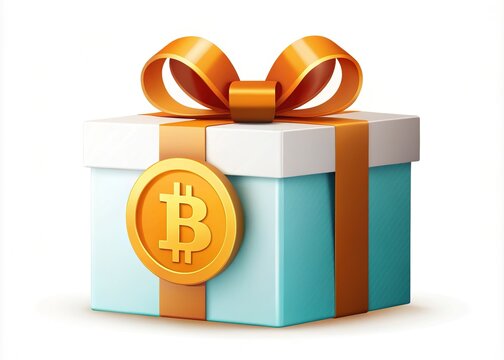Bitcoin Gift Box Giveaway - Rule of Thirds Illustration