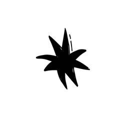 Stylized Star Graphic Design