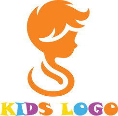 kids logo childcare daycare icon