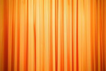 Obraz premium Abstract orange curtain with vertical lines creating a warm, vibrant atmosphere.
