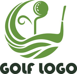 Golf logo, club, icons, symbols