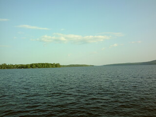 landscape with lake