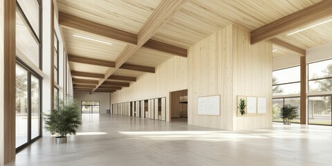 Modern warehouse exemplifying efficiency benchmarks through intelligent technology, optimized operations, and sustainable practices.