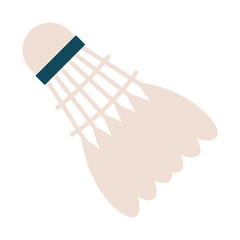 Badminton sport illustration