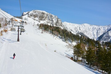 川場スキー場の景色