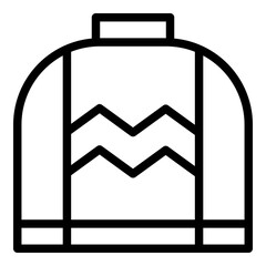 Sweater icon. Vector line icon