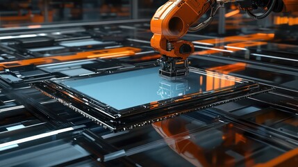 Flat-screen TVs being assembled and packed for shipping, demonstrating streamlined logistics in electronics manufacturing.