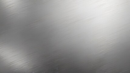 Fototapeta premium Shiny brushed metal surface with subtle textures reflecting light in a minimalist environment