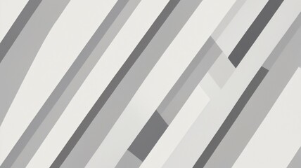 Obraz premium Abstract composition of diagonal gray lines on a light background creating a modern artistic pattern