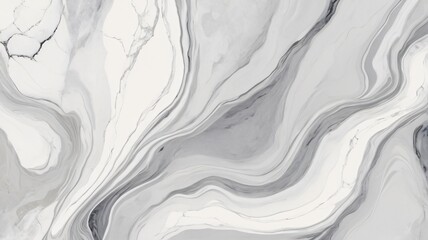 Obraz premium Elegant abstract gray marble texture showcasing fluid patterns and delicate veins in a contemporary design