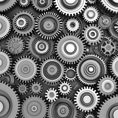 seamless gear pattern