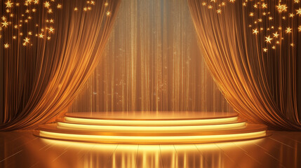The Perfect Setting A Golden Stage for Unforgettable Moments