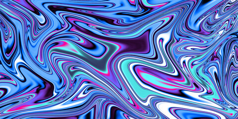 Obraz premium A vibrant, abstract background with swirling patterns of blue, purple, and white.