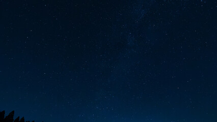 Fototapeta premium 星の川が流れる夜