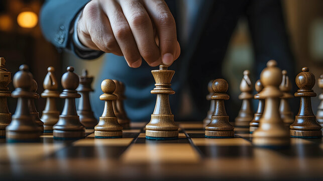 Strategic chess tournament local venue game session indoor setting close-up view competitive spirit