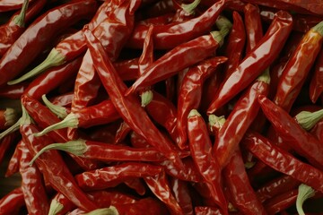 Vibrant Crushed Chili Flakes in a Bowl