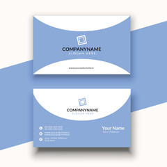 Business card template.