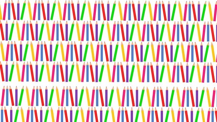 back to school pattern background illustration 