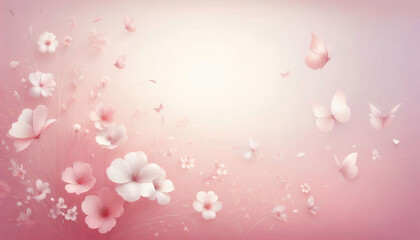 pink background
