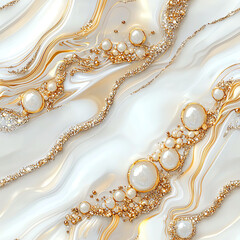 Elegant abstract marble texture with gold details for luxury background design. tile or seam less design