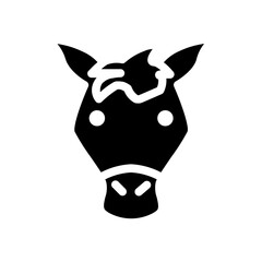 Donkey flat icon
