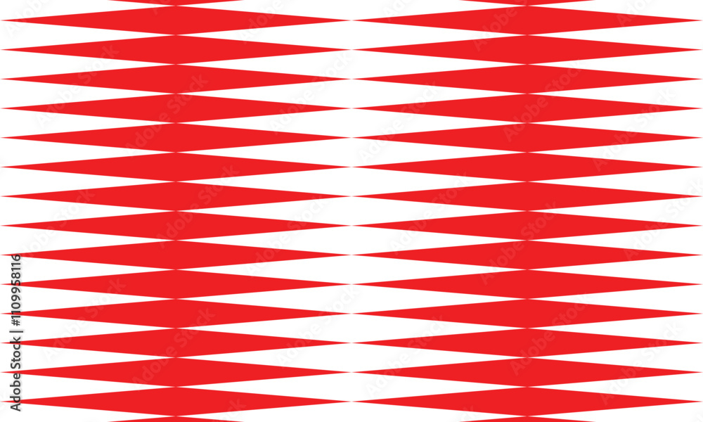 Poster abstract monochrome geometric red rhombus line pattern can be used background.