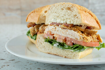 A view of a Cobb sandwich.