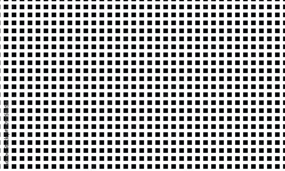 Poster abstract monochrome geometric black square shape grid pattern can be used background.