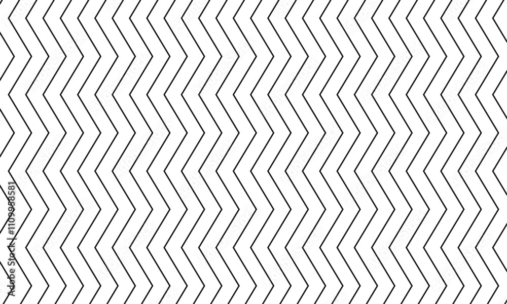Poster abstract monochrome geometric thin wave line pattern can be used background.