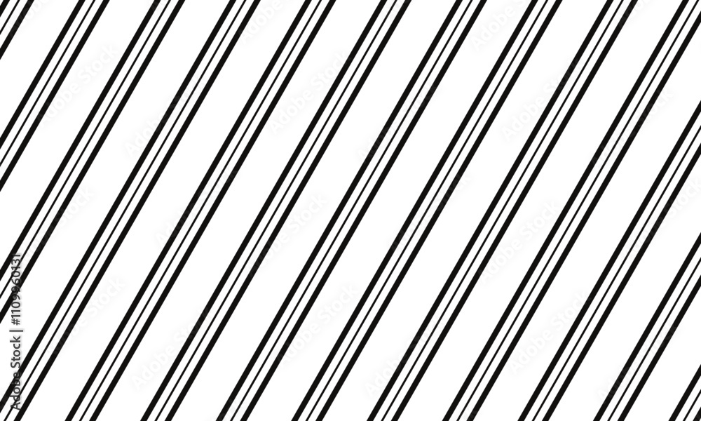 Aufkleber abstract monochrome geometric diagonal repeat line pattern can be used background.
