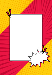 Comic Photo Frame