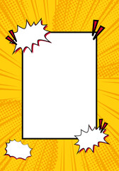 Comic Photo Frame
