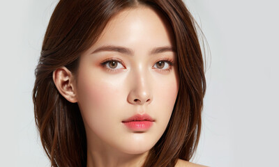 Obraz premium beautiful woman face