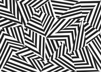 Abstract background with geometric triangle and stripe pattern. Abstract dazzle camouflage pattern