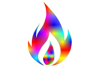 Fire colorful vector design













































