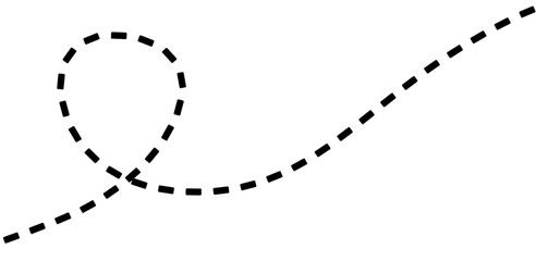 Black dotted line