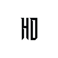 HD monogram logo design letter text name symbol monochrome logotype alphabet character simple logo