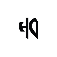 Obraz premium HD monogram logo design letter text name symbol monochrome logotype alphabet character simple logo