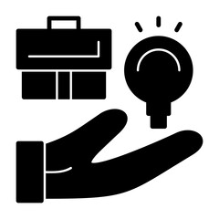 Idea Solid Icon Style